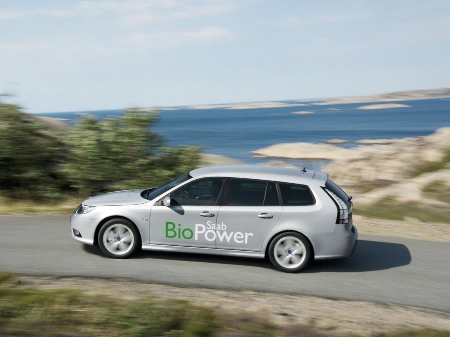  Saab 9-3 BioPower SportCombi 2008 года  (фото 6 из 9)